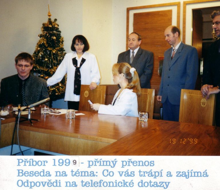První přímý přenos besedy, 1999